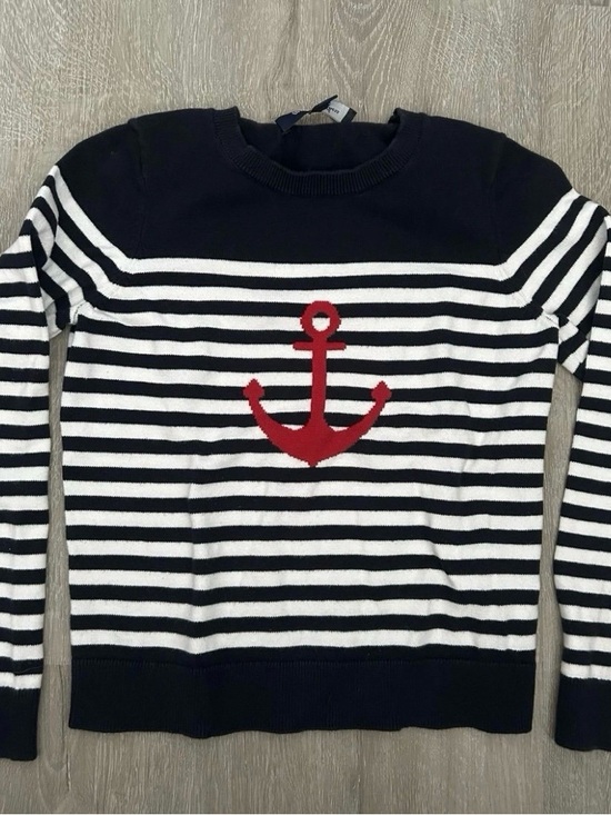 Brooks Brothers Other - Brooks Brothers Youth Striped Sweater With Anchor Size Medium